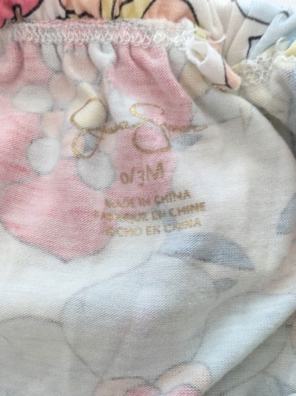 Floral Ruffle Baby Romper - Multi Color - Picture 8 of 13